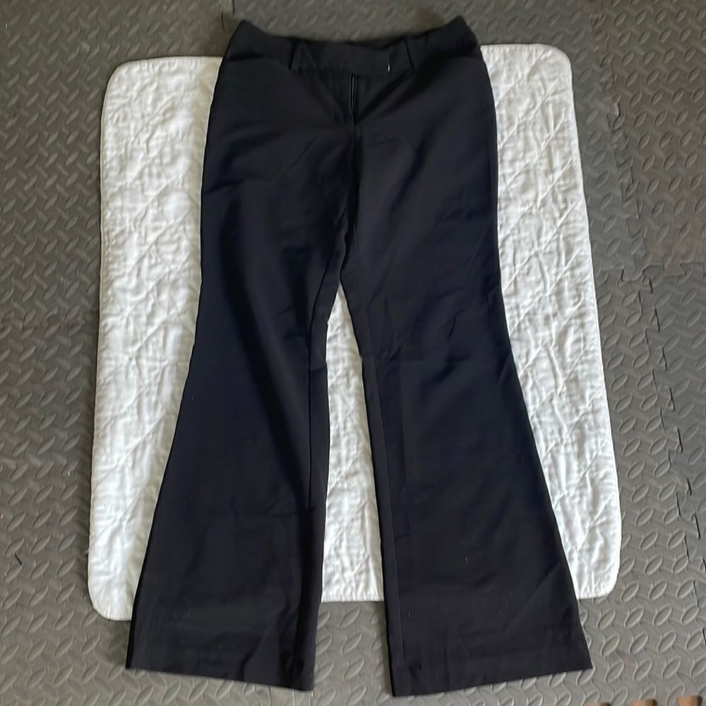 women’s black dress pants by George size 6 Wide leg lowrise